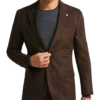 Nautica Brandford Microsuede Modern Fit Sport Coat, Brown