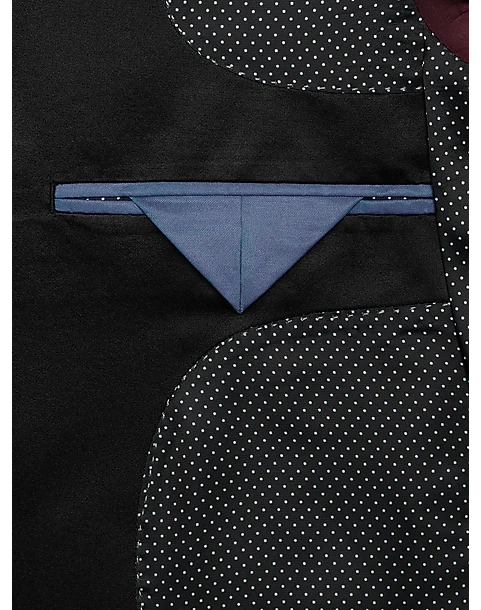 After Hours Slim Fit Dinner Jacket, Blue Jacquard 3 After Hours Slim Fit Dinner Jacket, Blue Jacquard - Image 3