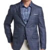Joseph Abboud Modern Fit Sport Coat, Blue Plaid