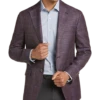 Joseph Abboud Slim Fit Sport Coat, Berry Plaid