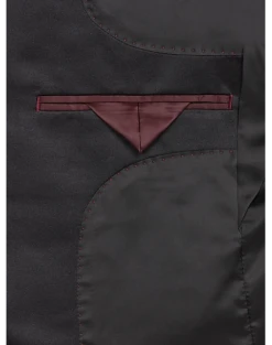 After Hours Slim Fit Satin Peak Lapel Dinner Jacket, Red Tartan Plaid -Male Clothing Store MW40 160A 11 AFTER HOURS RED TARTAN ALT2