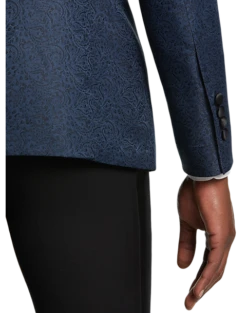 Male Clothing Store -Male Clothing Store MW40 160J 70 AFTER HOURS BLUE PAISLEY ALT1