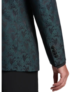 Male Clothing Store -Male Clothing Store MW40 160U 89 EGARA GREEN PAISLEY ALT1