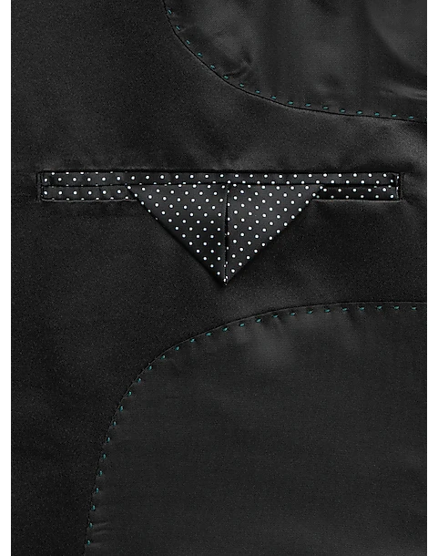 Egara Slim Fit Peak Lapel Dinner Jacket, Emerald Green Paisley 3 Egara Slim Fit Peak Lapel Dinner Jacket, Emerald Green Paisley - Image 3