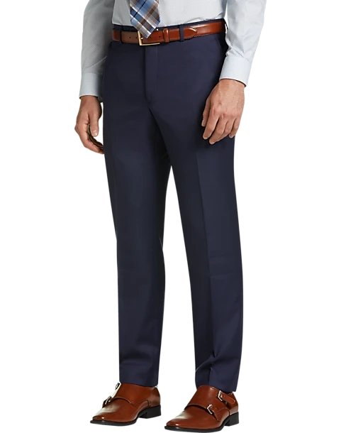 JOE Joseph Abboud Postman Blue Slim Fit Suit 3 JOE Joseph Abboud Postman Blue Slim Fit Suit - Image 3