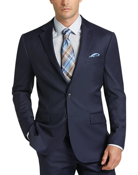 JOE Joseph Abboud Postman Blue Slim Fit Suit 1 JOE Joseph Abboud Postman Blue Slim Fit Suit