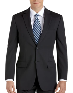 Pronto Uomo Platinum Executive Fit Suit Separates Coat, Black