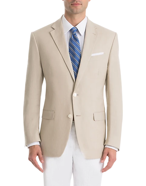 Lauren By Ralph Lauren Tan Classic Fit Linen Suit Separates 1 Lauren By Ralph Lauren Tan Classic Fit Linen Suit Separates