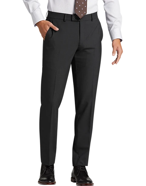 Egara Skinny Fit Suit Separate Pants, Charcoal Gray 1 Egara Skinny Fit Suit Separate Pants, Charcoal Gray