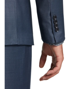 Calvin Klein X-Fit Slim Fit Suit Separates, Blue Sharkskin 4 Calvin Klein X-Fit Slim Fit Suit Separates, Blue Sharkskin -Male Clothing Store MW40 3W6X 56 CALVIN KLEIN BLUE SHARKSKIN ALT1