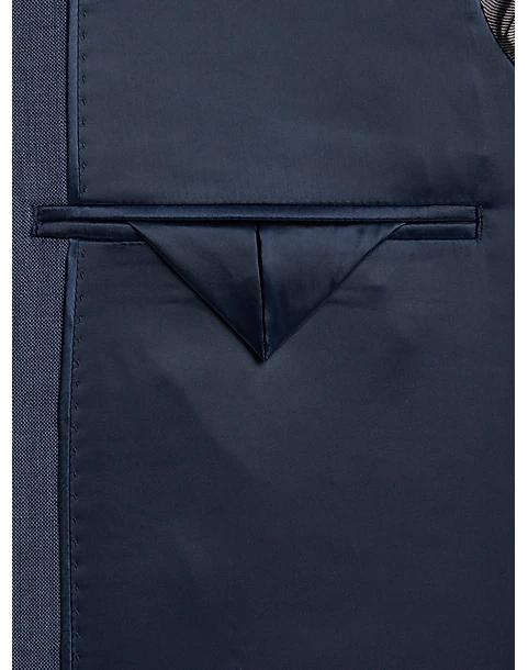 Calvin Klein X-Fit Slim Fit Suit Separates, Blue Sharkskin 3 Calvin Klein X-Fit Slim Fit Suit Separates, Blue Sharkskin - Image 3