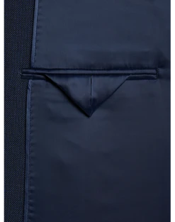 Calvin Klein X-Fit Slim Fit Suit Separates Coat, Blue Tic -Male Clothing Store MW40 3W71 70 CALVIN KLEIN BLUE TIC ALT3