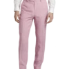 JOE Joseph Abboud Linen Slim Fit Suit Separates Dress Pant, Rose
