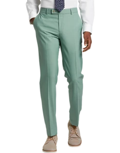 Egara Skinny Fit Suit Separates Pants, Green