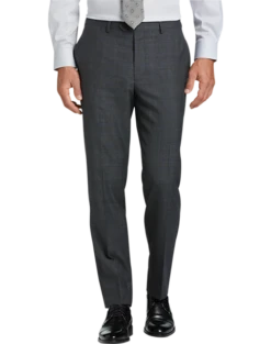 Lauren By Ralph Lauren Classic Fit Suit, Gray Plaid