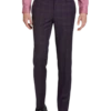 Egara Skinny Fit Suit Separates Pant, Plum Plaid