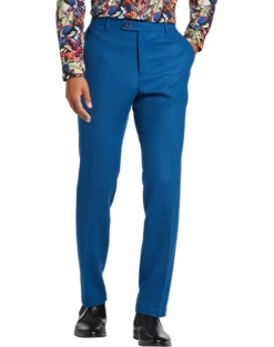 Paisley & Gray Slim Fit Suit Separates Pants, Cobalt Blue