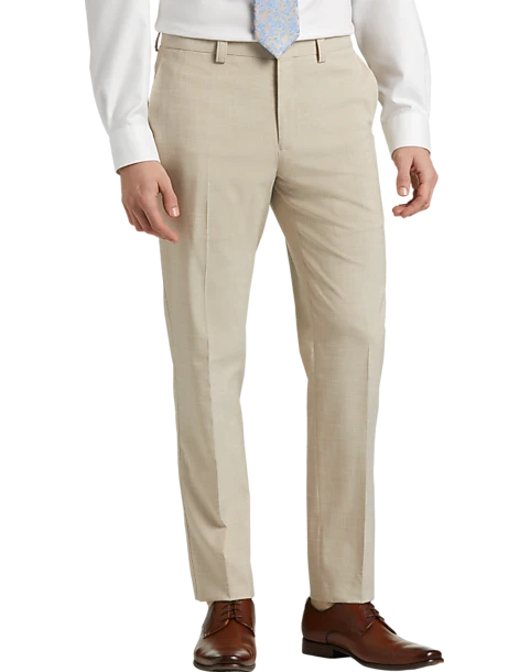 Michael Kors Modern Fit Suit Separates Pants, Tan 1 Michael Kors Modern Fit Suit Separates Pants, Tan
