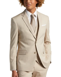 Egara Skinny Fit Notch Lapel Suit Separates Coat, Rose -Male Clothing Store MW40 3XEV 05 EGARA ORANGE TAN ALT5 1