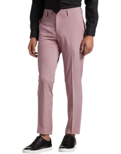 Egara Skinny Fit Suit Separates Pants, Rose