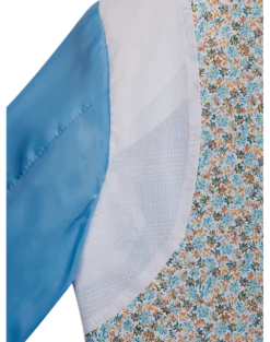 Egara Skinny Fit Suit Separates Coat, Light Blue Plaid -Male Clothing Store MW40 3XGM 15 EGARA ORANGE LT BLUE PLAID ALT4