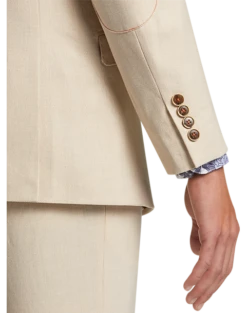 Paisley & Gray Slim Fit Suit Separates, Silky Beige -Male Clothing Store MW40 3XJF 05 PAISLEY GRAY SILKY BEIGE ALT2