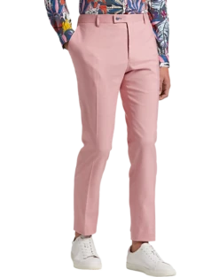 Paisley & Gray Slim Fit Suit Separates Pants, Pink Carnation