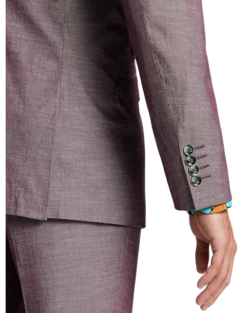 Paisley & Gray Slim Fit Suit Separates Coat, Mulberry 8 Paisley & Gray Slim Fit Suit Separates Coat, Mulberry -Male Clothing Store MW40 3XMA 06 PAISLEY GRAY MULBERRY ALT2