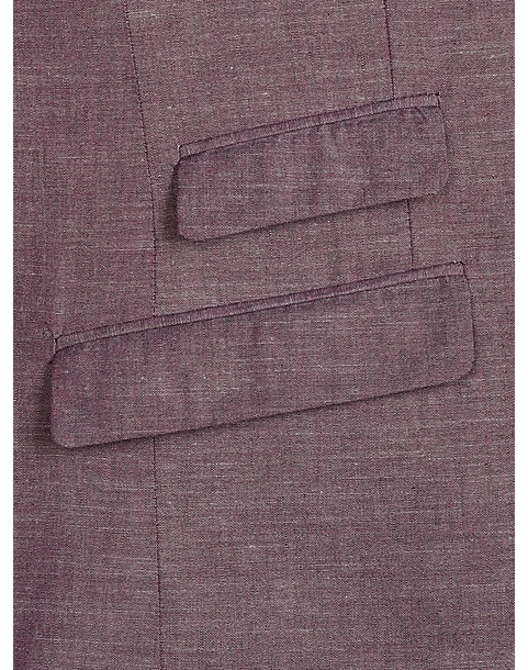 Paisley & Gray Slim Fit Suit Separates Coat, Mulberry 5 Paisley & Gray Slim Fit Suit Separates Coat, Mulberry - Image 5