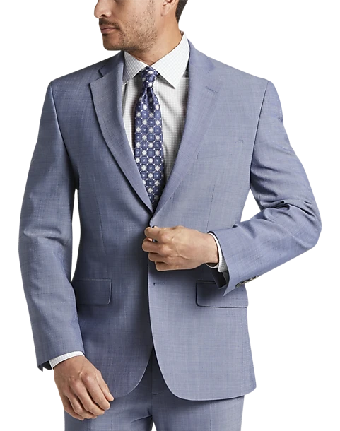 Awearness Kenneth Cole Modern Fit Suit, Light Blue 1 Awearness Kenneth Cole Modern Fit Suit, Light Blue