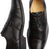 Belvedere Duke Cap Toe Shoes, Black