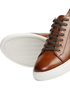 Joseph Abboud Adriano Sneakers, Cognac -Male Clothing Store MW40 41ZY 05 JOSEPH ABBOUD COGNAC ALT4 1
