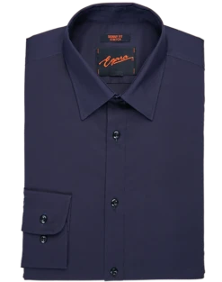 Egara Skinny Fit Dress Shirt, Navy