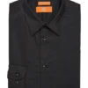 Egara Skinny Fit Dress Shirt, Black