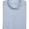 Calvin Klein Infinite Wrinkle Free Slim Fit Stretch Collar Dress Shirt, Sapphire