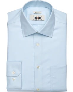 Joseph Abboud Modern Fit Dress Shirt, Blue Micro Print