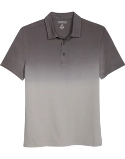 Awearness Kenneth Cole Slim Fit Polo Shirt, Gray Ombre
