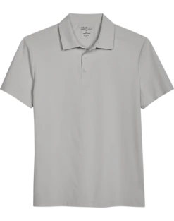 Awearness Kenneth Cole Modern Fit Welded Polo, Light Gray