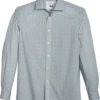Joseph Abboud Modern Fit Sport Shirt, Slate Leaf Vine