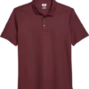 Joseph Abboud Modern Fit Luxe Cotton Polo, Burgundy
