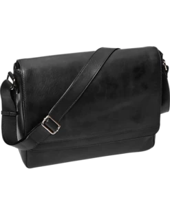 Joseph Abboud Messenger Style Briefcase, Black