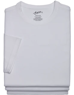 Egara Slim Fit Crewneck T-Shirt, 3-Pack, White